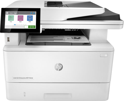 Multifuncional HP LaserJet Enterprise Impresora multifunción M430f, Blanco y negro, Impresora para Negocios, Impresión, copia, escaneado, fax, AAD de 50 hojas; Impresión a doble cara; Escaneado a doble cara; Impresión desde USB frontal; Tamaño compac Multifuncional HP LaserJet Enterprise Impresora multifunción M430f, Blanco y negro, Impresora para Negocios, Impresión, copia, escaneado, fax, AAD de 50 hojas; Impresión a doble cara; Escaneado a doble cara; Impresión desde USB frontal; Tamaño compac